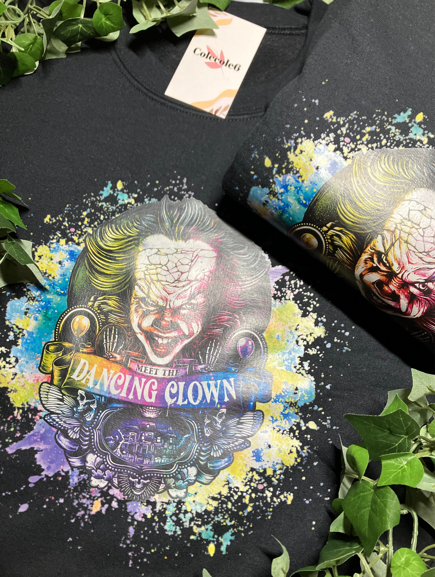 Glow in the dark Dancing Clown Crewnecks