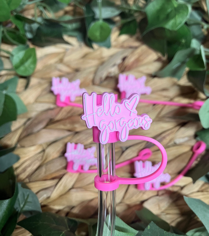 Girly Straw Toppers