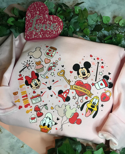 Mickey's Love Crewnecks