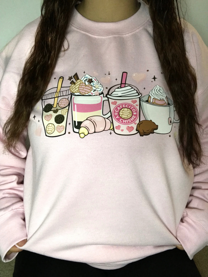 Cafecito Y Chisme Crewnecks