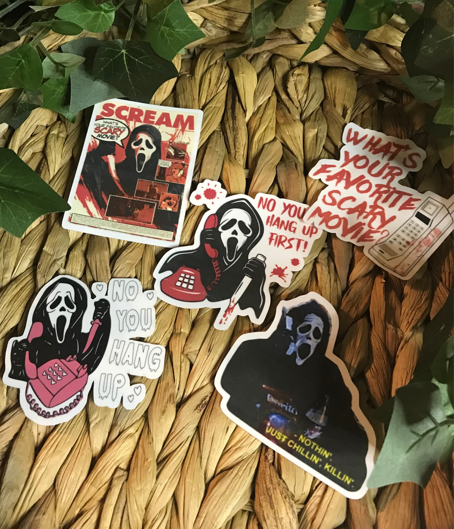 Ghostface Stickers