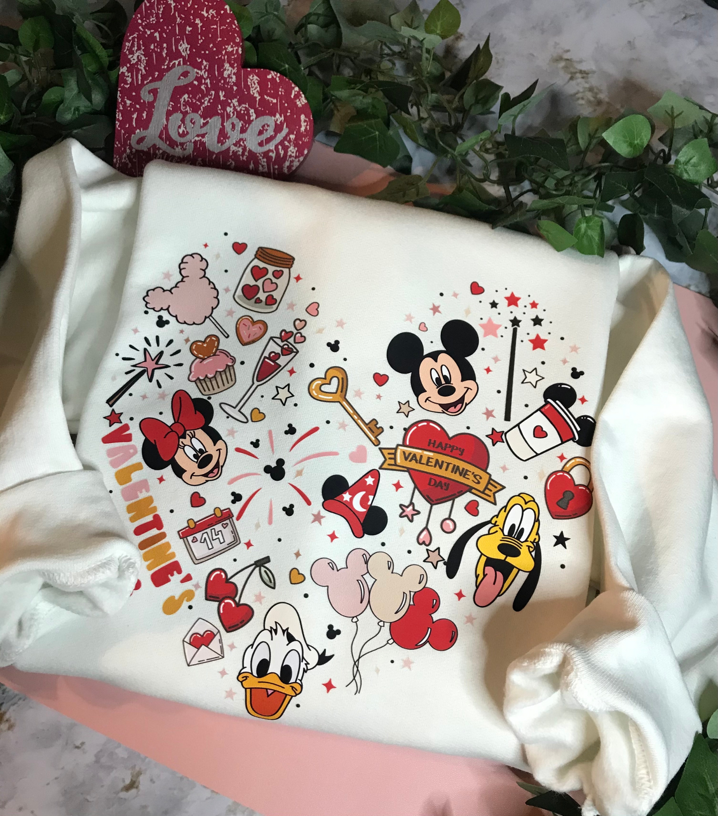 Mickey's Love Crewnecks